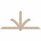 Ekena Millwork Redmond Smooth Timber Gable Bracket, Douglas Fir, 96"W x 44"H x 3 1/2"D x 5 1/2"F, 11/12 Pitch GBW096X44X0406RED00SDF - alternate 1